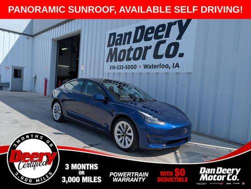 Deep Blue Metallic 2023 Tesla Model 3 Base