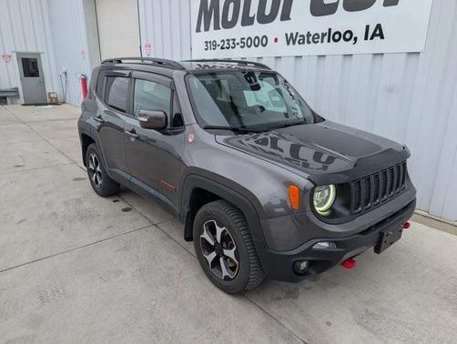 Granite Crystal Clearcoat Metallic 2021 Jeep Renegade Trailhawk