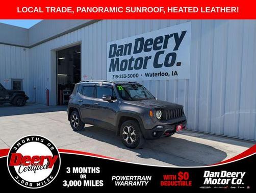 Granite Crystal Clearcoat Metallic 2021 Jeep Renegade Trailhawk