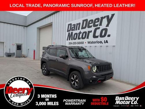 Granite Crystal Clearcoat Metallic 2021 Jeep Renegade Trailhawk