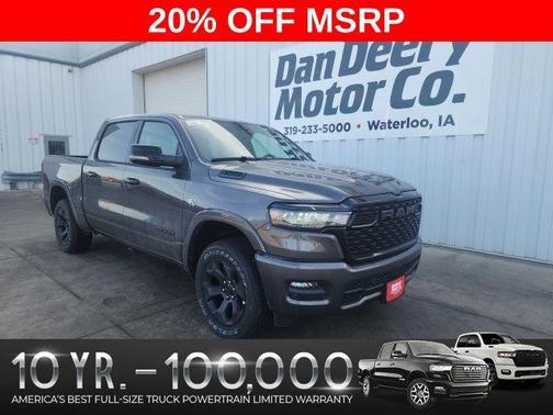 Granite Crystal Clearcoat Metallic 2026 RAM 1500 Big Horn