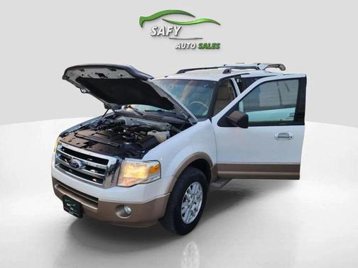 White Platinum Metallic Tri-Coat 2014 Ford Expedition XLT