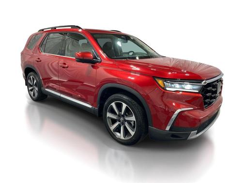 Radiant Red Metallic II 2024 Honda Pilot Elite