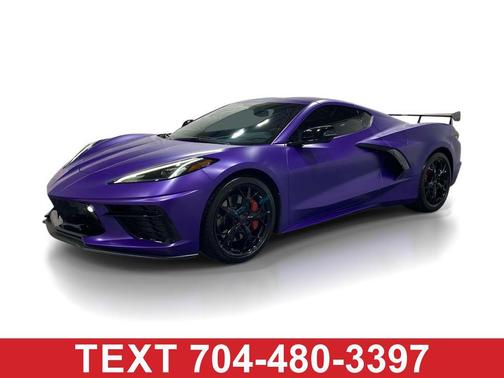 Black 2020 Chevrolet Corvette Stingray w/3LT
