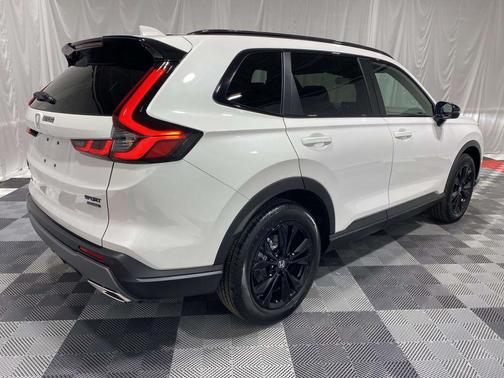 Platinum White Pearl 2026 Honda CR-V Hybrid Sport Touring AWD