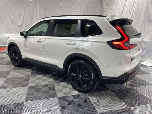 Platinum White Pearl 2026 Honda CR-V Hybrid Sport Touring AWD