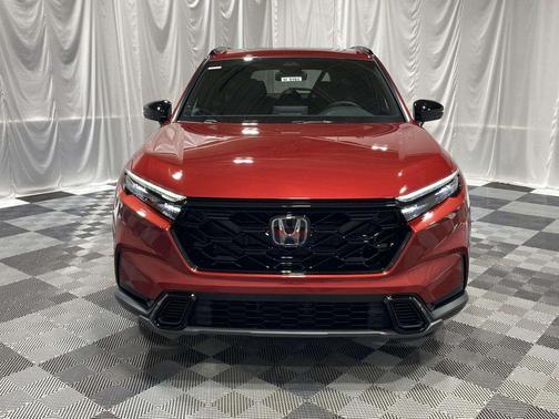Radiant Red Metallic 2026 Honda CR-V Hybrid Sport FWD