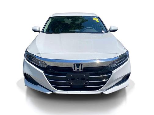 Platinum White Pearl 2022 Honda Accord LX 1.5T