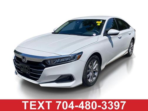 Platinum White Pearl 2022 Honda Accord LX 1.5T