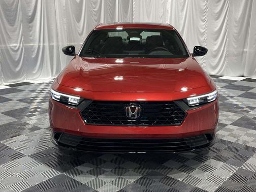 Radiant Red Metallic 2026 Honda Accord Hybrid Sport-L