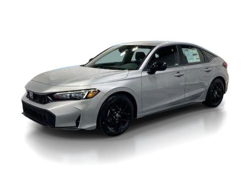 Solar Silver Metallic 2026 Honda Civic Sport