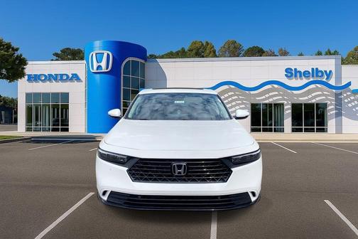 Platinum White Pearl 2026 Honda Accord Hybrid EX-L