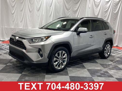 Silver Sky Metallic 2021 Toyota RAV4 XLE Premium