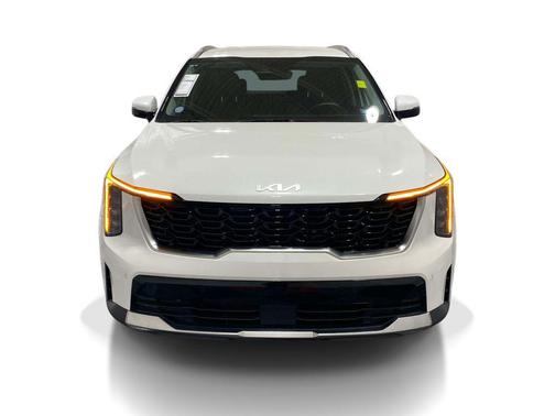 Snow White Pearl 2025 Kia Sorento Hybrid EX
