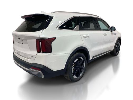 Snow White Pearl 2025 Kia Sorento Hybrid EX