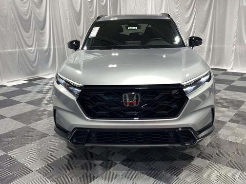 Solar Silver Metallic 2026 Honda CR-V Hybrid Sport-L AWD