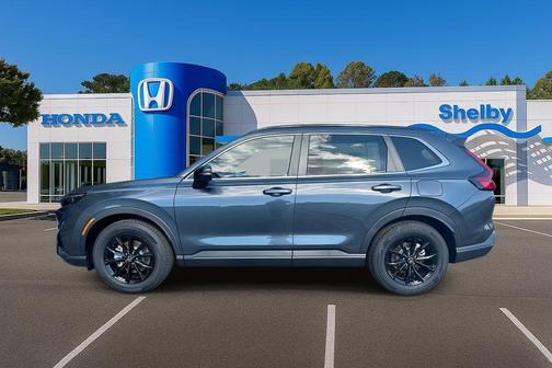 Meteorite Gray Metallic 2025 Honda CR-V Hybrid Sport FWD