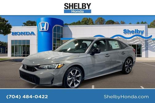 Urban Gray Pearl 2026 Honda Civic Hybrid Sport Touring