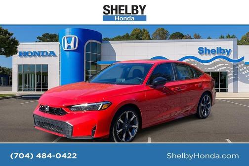 Rallye Red 2026 Honda Civic Hybrid Sport Touring