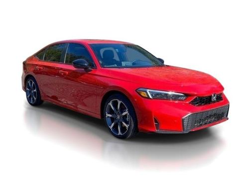 Rallye Red 2026 Honda Civic Hybrid Sport Touring