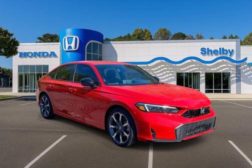 Rallye Red 2026 Honda Civic Hybrid Sport Touring