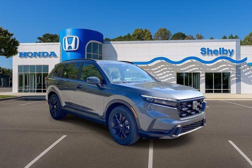 Meteorite Gray Metallic 2026 Honda CR-V Hybrid Sport-L FWD