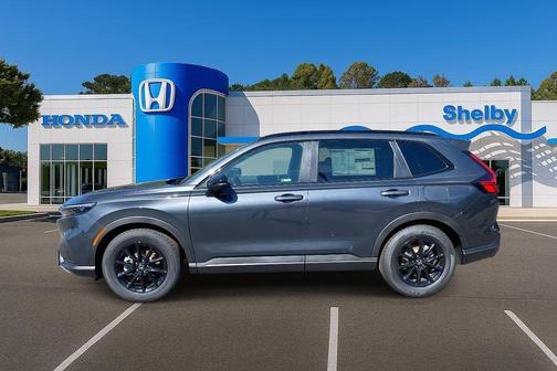 Meteorite Gray Metallic 2026 Honda CR-V Hybrid Sport-L FWD