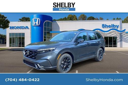 Meteorite Gray Metallic 2026 Honda CR-V Hybrid Sport-L FWD