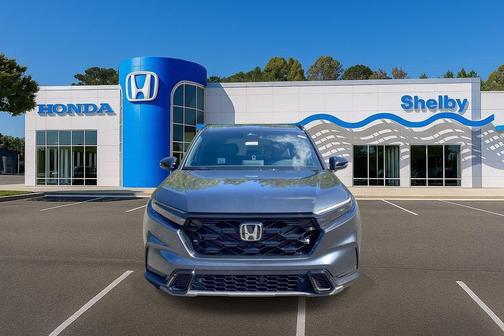 Meteorite Gray Metallic 2026 Honda CR-V Hybrid Sport-L FWD