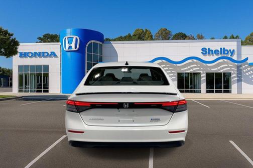 Platinum White Pearl 2024 Honda Accord Hybrid Sport