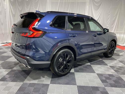 Canyon River Blue Metallic 2026 Honda CR-V Hybrid Sport Touring AWD