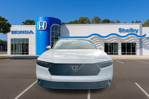 Platinum White Pearl 2025 Honda Accord Hybrid Touring