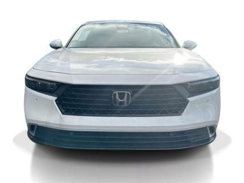 Platinum White Pearl 2025 Honda Accord Hybrid Touring