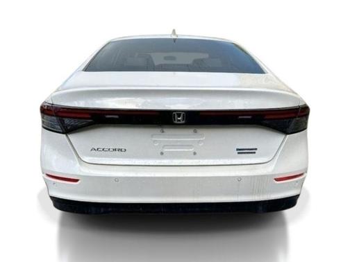 Platinum White Pearl 2025 Honda Accord Hybrid Touring