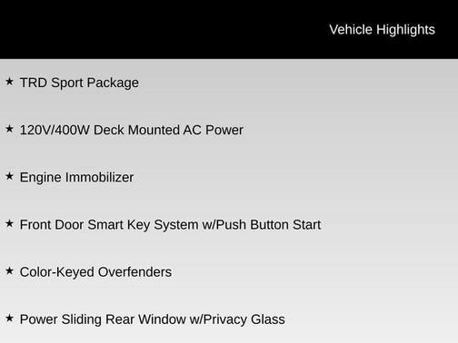 2023 Toyota Tacoma TRD Sport