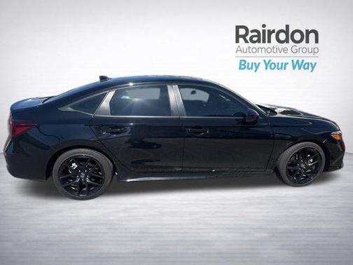 Crystal Black Pearl 2025 Honda Civic Hybrid Sport