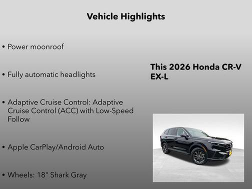 2026 Honda CR-V EX-L AWD