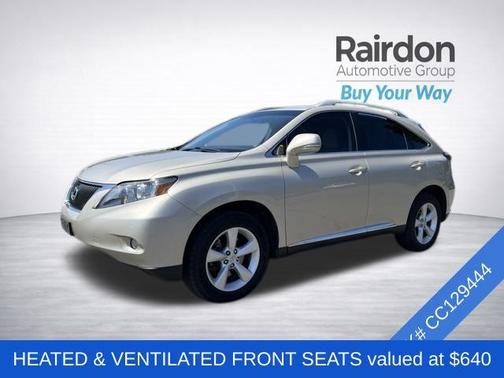 Satin Cashmere Metallic 2012 Lexus RX 350 Base