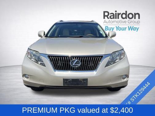 Satin Cashmere Metallic 2012 Lexus RX 350 Base