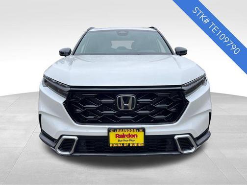 Platinum White 2026 Honda CR-V Hybrid Sport Touring AWD