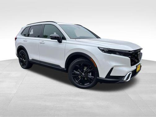 Platinum White 2026 Honda CR-V Hybrid Sport Touring AWD