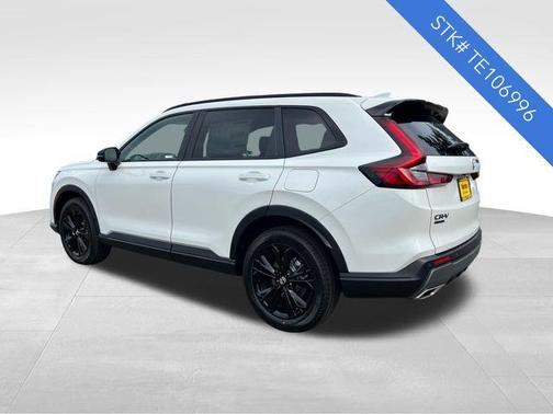 Platinum White Pearl 2026 Honda CR-V Hybrid Sport Touring AWD