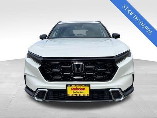Platinum White Pearl 2026 Honda CR-V Hybrid Sport Touring AWD