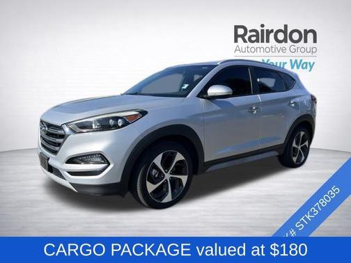 Molten Silver 2017 Hyundai TUCSON Limited