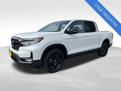 Platinum White Pearl 2026 Honda Ridgeline Black