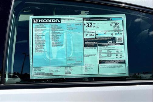 2025 Honda Accord Sport SE 1.5T