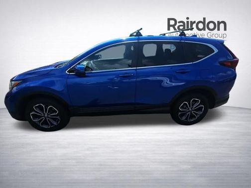 Aegean Blue Metallic 2020 Honda CR-V AWD EX