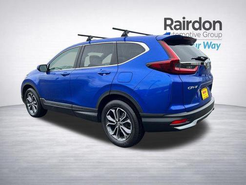Aegean Blue Metallic 2020 Honda CR-V AWD EX