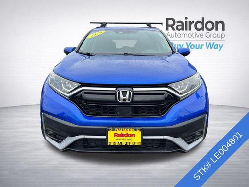 Aegean Blue Metallic 2020 Honda CR-V AWD EX