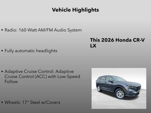 2026 Honda CR-V LX AWD